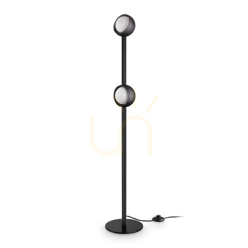 Verifica Lampă de picioare Ideallux BLOOM negru LED 11W Ø30 cm 362861