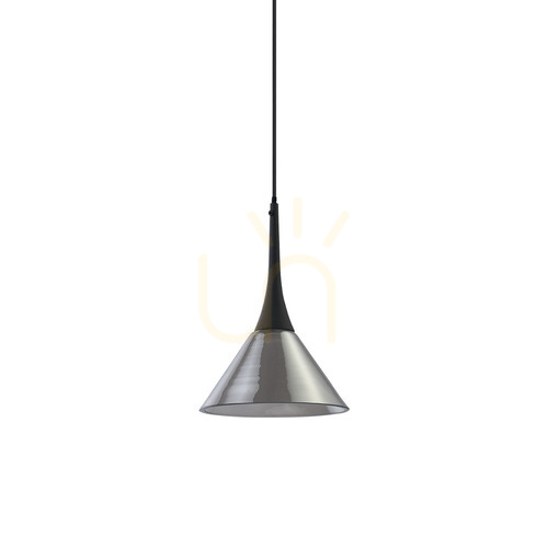 Verifica Lampă suspendată Ideallux COCKTAIL 353630 sticlă metal LED 7W Ø15 cm