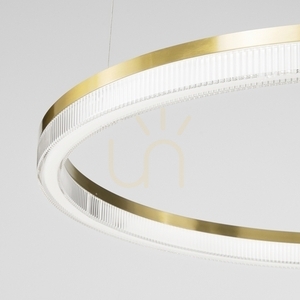 Lustră suspendată LED Ideallux CROWN albă Ø80 cm 43W 339146 small 2