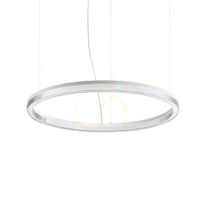 Lustră suspendată LED Ideallux CROWN albă Ø80 cm 43W 339146 small 0