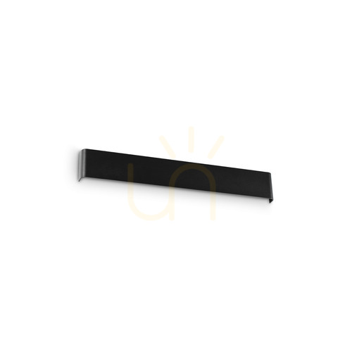 Verifica Aplică perete Ideallux DELTA 369716 neagră aluminiu 61 cm 5xG9