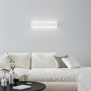 Aplică perete Ideallux Delta albă aluminiu Ø83 cm 366760 1 Aplică perete Ideallux Delta albă aluminiu Ø83 cm 366760 small 1