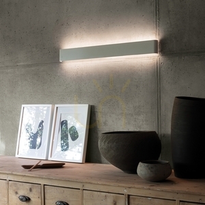 Lampă de perete LED Ideallux Delta 357119 aluminiu 83 cm 3000K 1 Lampă de perete LED Ideallux Delta 357119 aluminiu 83 cm 3000K small 1