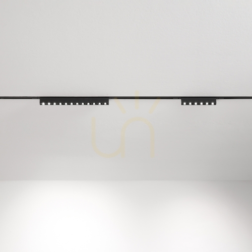 Verifica Spot pe șină LED Ideallux DEVA negru 24,1 cm 10W 4000K aluminiu 369938