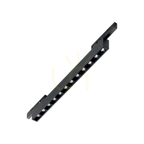 Verifica Spot pe șină LED Ideallux DEVA negru 24,1 cm 10W 4000K aluminiu 369938