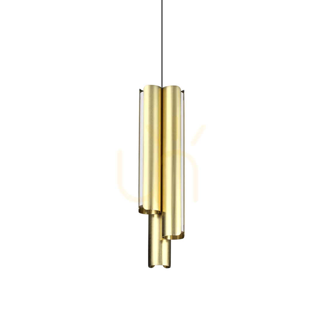 Verifica Lampă suspendată Ideallux DORICA alamă LED 27W Ø9,5 cm 366494 Lampă suspendată Ideallux DORICA alamă LED 27W Ø9,5 cm 366494