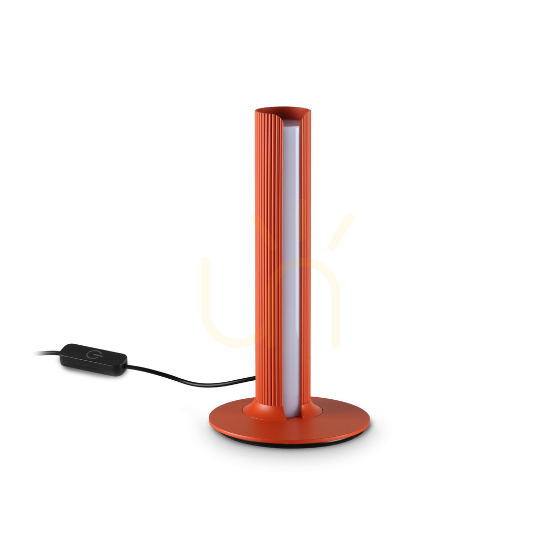 Bordslampa Ideallux DORICA LED dimbar metall/aluminium Ø13 cm 366098