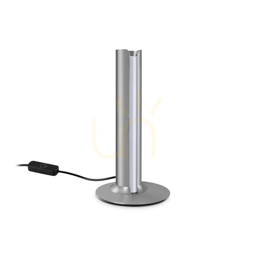 Verifica Lampă de masă Ideallux DORICA gri LED 8W dimabilă metal 13 cm 362564