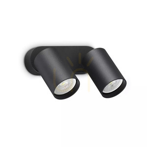 Aplica perete Ideallux Dynamite alb rotund GU10 2x28W 16,5 cm 367378 1 Aplica perete Ideallux Dynamite alb rotund GU10 2x28W 16,5 cm 367378 small 1