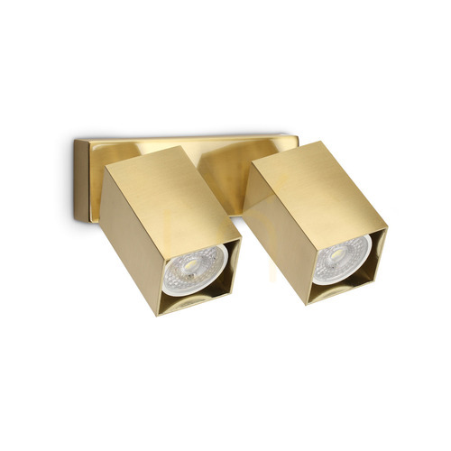 Verifica Lampă de perete Ideallux Dynamite alamă 2xGU10 Ø16,5 cm 371245