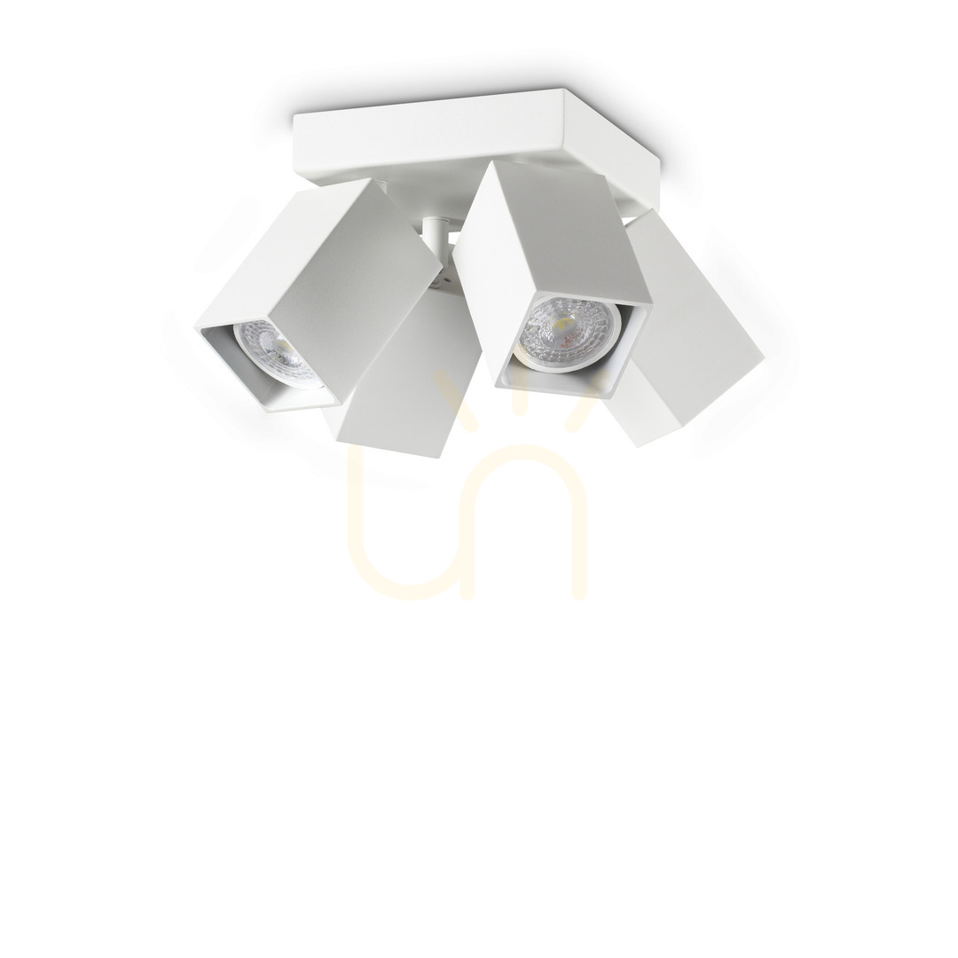 Verifica Plafond Ideallux DYNAMITE alb 4xGU10 metal Ø13,5 cm 367446 Plafond Ideallux DYNAMITE alb 4xGU10 metal Ø13,5 cm 367446