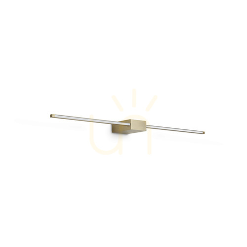 Verifica Aplica perete LED Ideallux ESSENCE 371689 alamă 75 cm 3000K