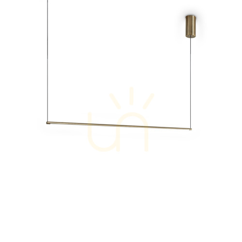 Verifica Lampă suspendată Ideallux ESSENCE alamă LED 19W 3000K Ø115 cm 371795