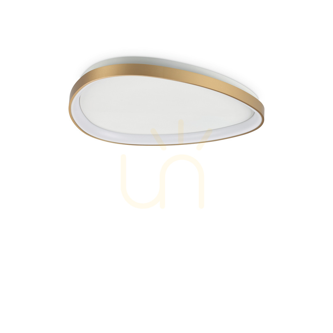 Verifica Plafond LED Ideallux GEMINI 372082 alamă 61 cm 30W 4000K Plafond LED Ideallux GEMINI 372082 alamă 61 cm 30W 4000K