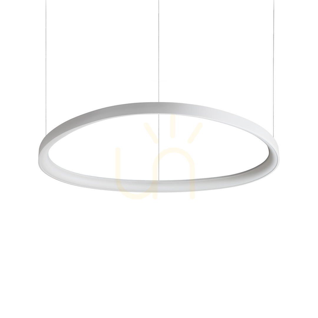 Verifica Lampă suspendată LED Ideallux GEMINI albă 81 cm 4000K 56W 372181 Lampă suspendată LED Ideallux GEMINI albă 81 cm 4000K 56W 372181