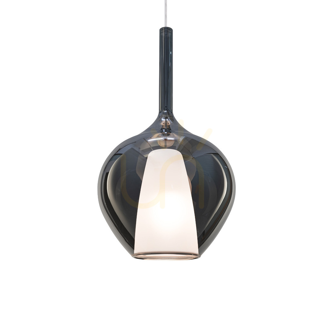 Verifica Lustră suspendată Ideallux Kalique 359465 E27 42W crom Ø28 cm Lustră suspendată Ideallux Kalique 359465 E27 42W crom Ø28 cm