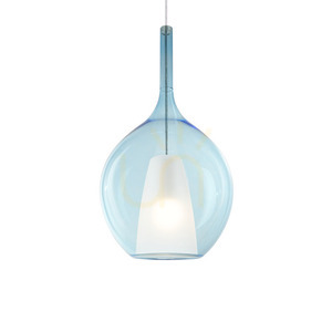 Lampă suspendată Ideallux KALIQUE albastru Ø28 cm E27 359694 0 Lampă suspendată Ideallux KALIQUE albastru Ø28 cm E27 359694 small 0