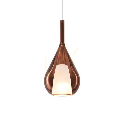 Verifica Lampă suspendată Ideallux KALIQUE cupru E27 18 cm 360065