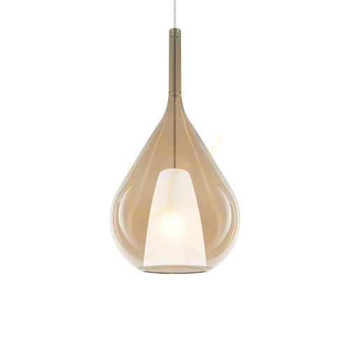 Verifica Lampă suspendată Ideallux KALIQUE chihlimbar E27 28 cm 359748