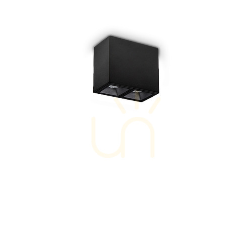 Verifica Plafond LED Ideallux LIKA 369877 negru 6W 3000K Ø6,5 cm