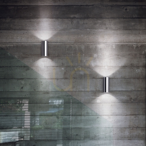 Verifica Aplică perete Ideallux LOOK cupru aluminiu GU10 2x28W 370163 6 cm