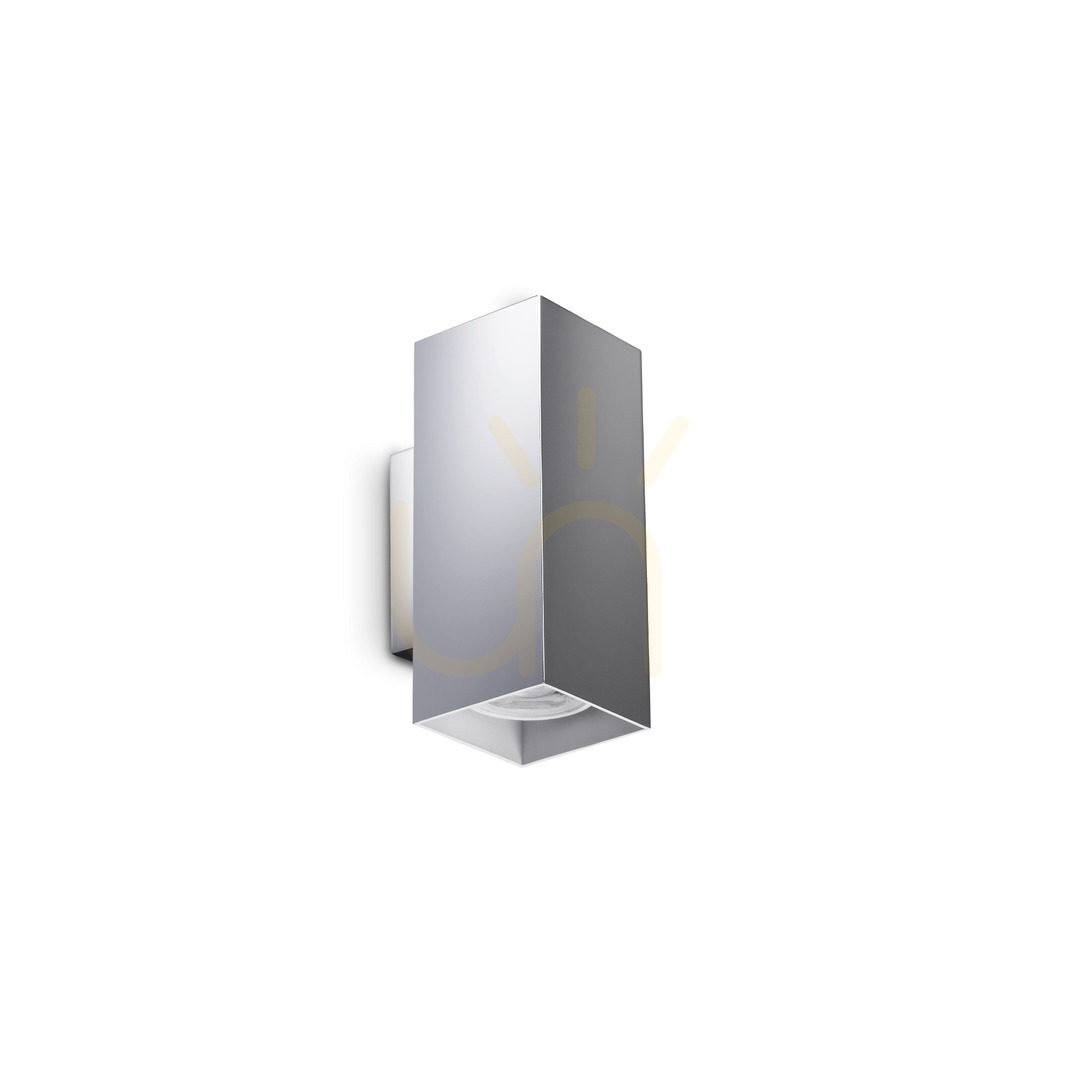 Verifica Lampă de perete Ideallux LOOK 370255 crom 2xGU10 aluminiu Ø6 cm Lampă de perete Ideallux LOOK 370255 crom 2xGU10 aluminiu Ø6 cm