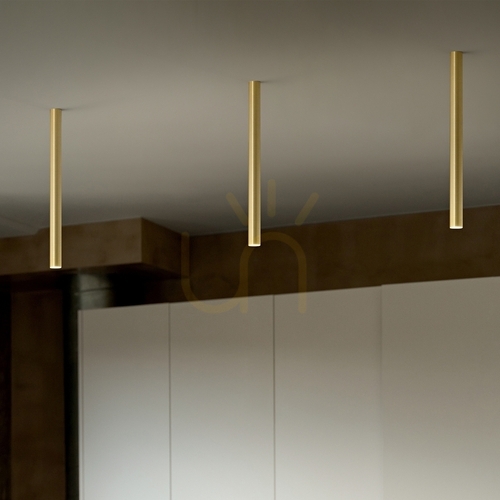 Verifica Plafond LED Ideallux LOOK alb 5W 3000K H40 cm Ø3 cm 370873