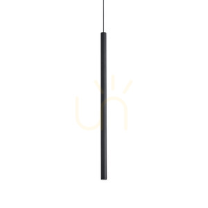 Lampă suspendată Ideallux LOOK negru LED 3,5W 3000K Ø8 cm 351636 small 0