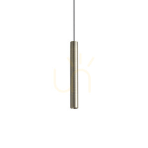 Lampă suspendată Ideallux LOOK alamă LED 11,5W 3000K Ø6 cm 371108 0 Lampă suspendată Ideallux LOOK alamă LED 11,5W 3000K Ø6 cm 371108 small 0