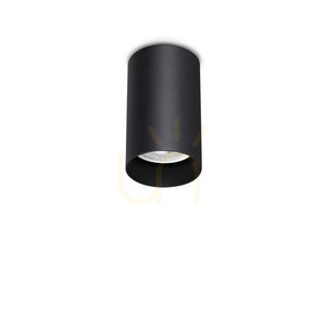 Plafond spot Ideallux LOOK negru GU10 Ø6 cm 353821 small 0