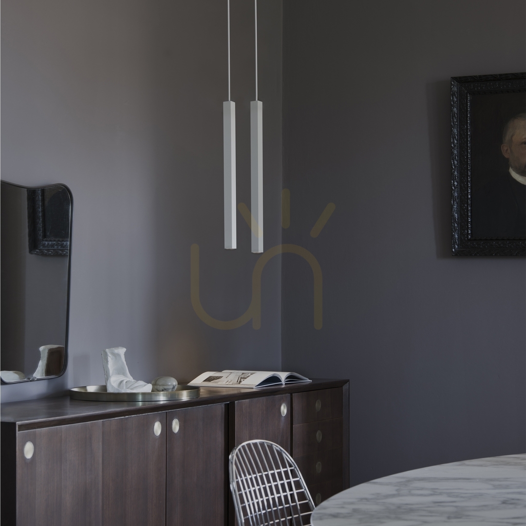 Vedere Lampă suspendată Ideallux LOOK auriu GU10 1x28W Ø4 cm 366982 Lampă suspendată Ideallux LOOK auriu GU10 1x28W Ø4 cm 366982