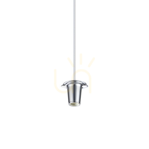 Verifica Lampă suspendată Ideallux MAPA argintie E27 10 cm aluminiu sticlă 371757