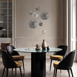 Accesoriu iluminat circular Ideallux MAPA negru aluminiu sticlă 75 cm 371917 small 1