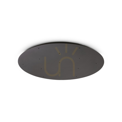 Verifica Accesoriu iluminat circular Ideallux MAPA negru aluminiu sticlă 75 cm 371917