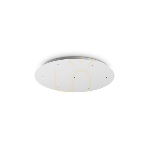 Verifica Accesoriu plafon rotund Ideallux MAPA 371979 alb aluminiu sticlă Ø50 cm