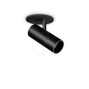 Spot încastrat LED Ideallux NOVA 364360 negru 6W 3000K Ø6,8 cm small 0