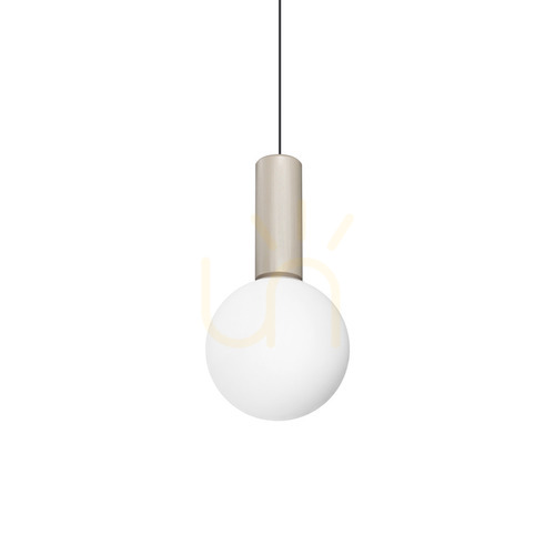 Verifica Lampă suspendată Ideallux ODEON albă sticlă metal LED 8W Ø15 cm 349190