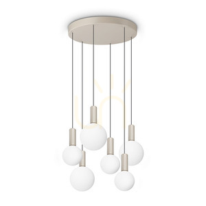 Lustră suspendată Ideallux ODEON albă LED 39W 57 cm 349237 0 Lustră suspendată Ideallux ODEON albă LED 39W 57 cm 349237 small 0