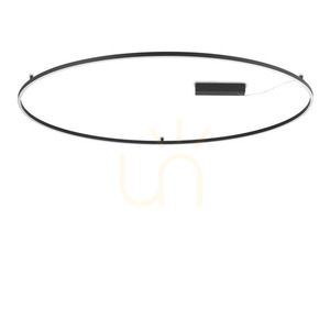 Plafond LED Ideallux Oracle Slim negru 150 cm 3000K 81W 370316 0 Plafond LED Ideallux Oracle Slim negru 150 cm 3000K 81W 370316 small 0