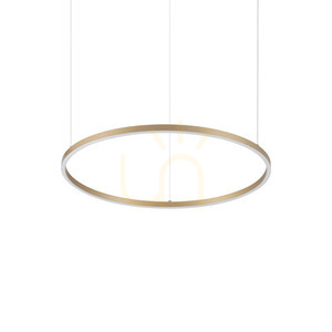 Lustră suspendată Ideallux ORACLE SLIM alamă LED 37W 3000K Ø70 cm 370446 small 0