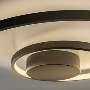 Plafond LED Ideallux OZ 365060 alamă Ø80 cm 52W 3000K 2 Plafond LED Ideallux OZ 365060 alamă Ø80 cm 52W 3000K small 2