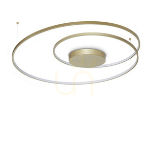 Plafond Ideallux OZ alamă LED 3000K Ø100 cm 365022 small 0