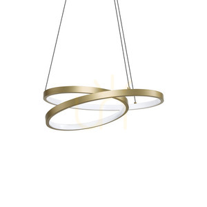 Lustră suspendată Ideallux OZ alamă LED 40 cm 3000K 364971 small 0