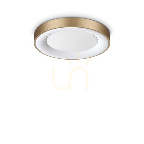 Verifica Plafond LED Ideallux Planet 351773 negru alamă Ø40 cm