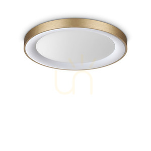 Plafond LED Ideallux Planet 370668 negru Ø60 cm small 0