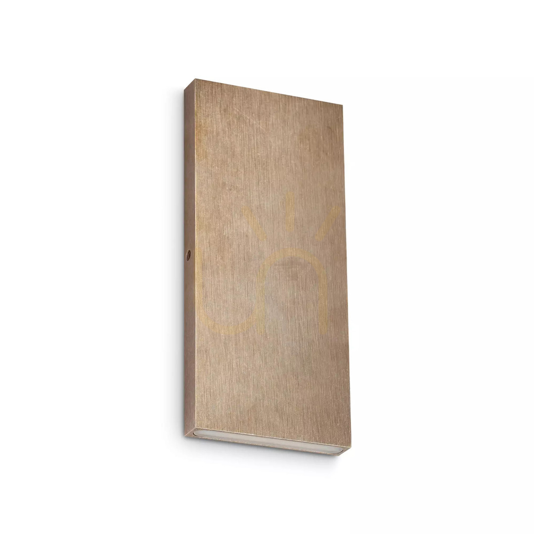 previzualizare Lampă de perete exterior Ideallux POST-IT 369273 argintie LED 6W IP65 8x18 cm Lampă de perete exterior Ideallux POST-IT 369273 argintie LED 6W IP65 8x18 cm