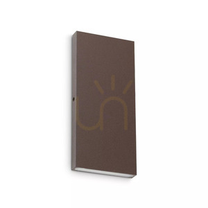 Lampă de perete exterior Ideallux POST-IT maro LED 6W IP65 369396 1 Lampă de perete exterior Ideallux POST-IT maro LED 6W IP65 369396 small 1