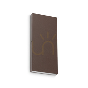 Lampă de perete exterior Ideallux POST-IT maro LED 6W IP65 369396 0 Lampă de perete exterior Ideallux POST-IT maro LED 6W IP65 369396 small 0