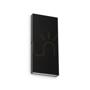 Aplică exterior Ideallux POST-IT negru LED 6W IP65 369419 small 0
