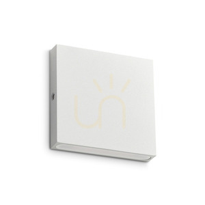 Lampă de perete exterior Ideallux POST-IT alb LED 3W IP65 8 cm 335957 0 Lampă de perete exterior Ideallux POST-IT alb LED 3W IP65 8 cm 335957 small 0